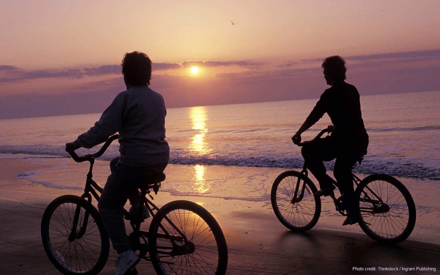 Biking on the Beach