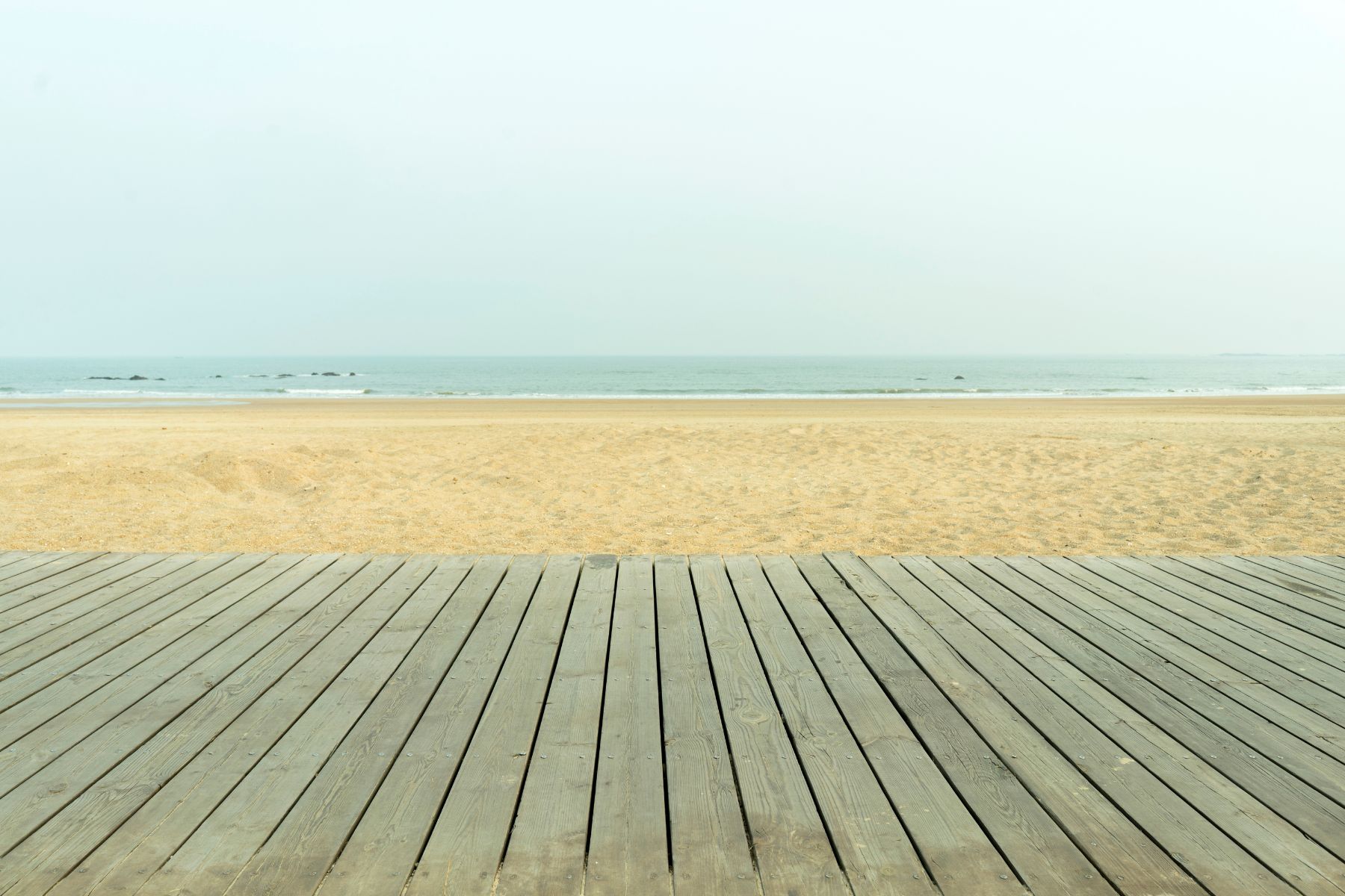 beach boardwalk